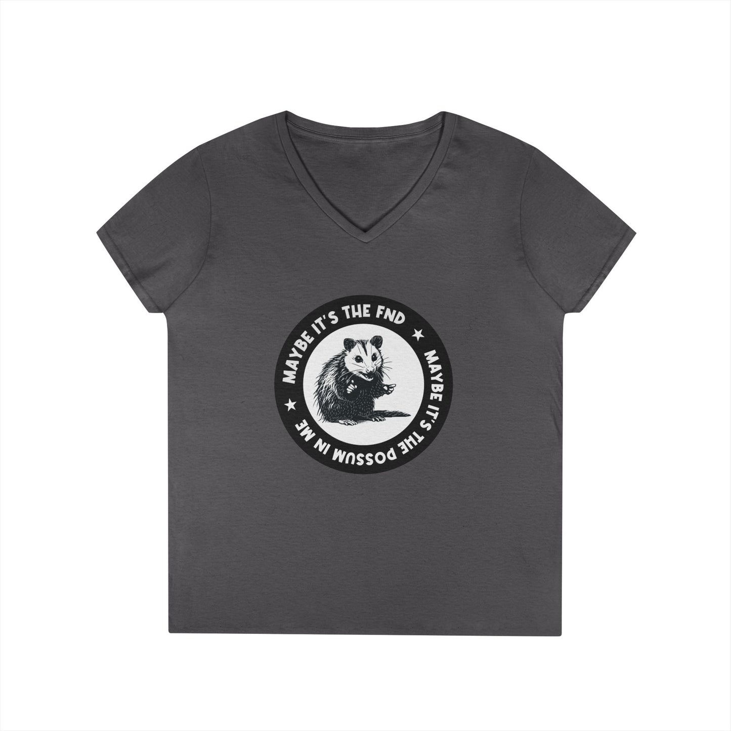 FND Possum V-Neck T-Shirt