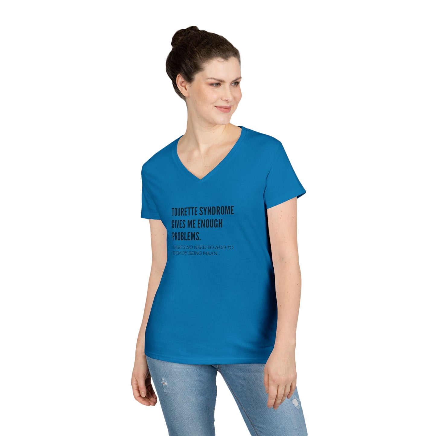 Tourette Problems V-Neck