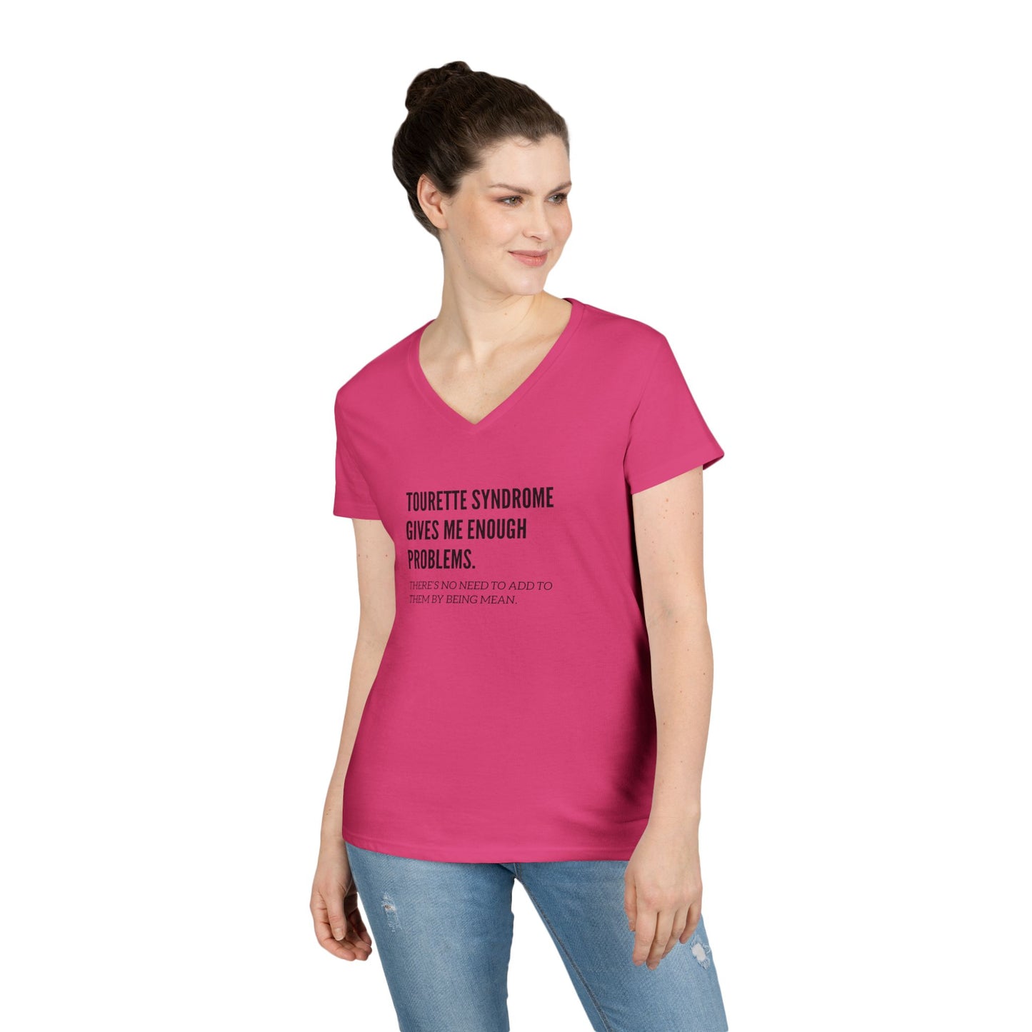 Tourette Problems V-Neck