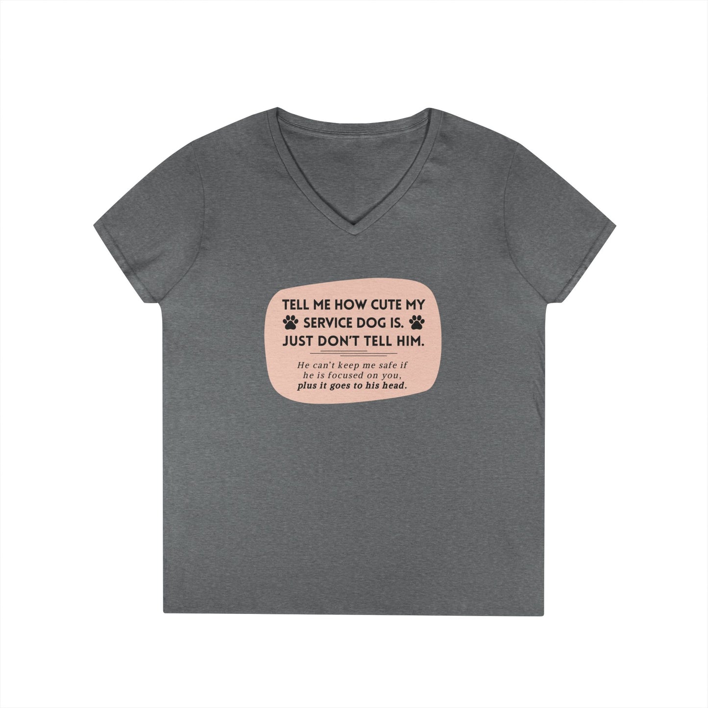 Service Dog V-Neck - Him