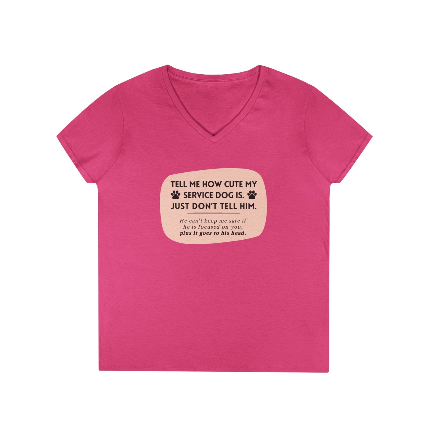 Service Dog V-Neck - Him