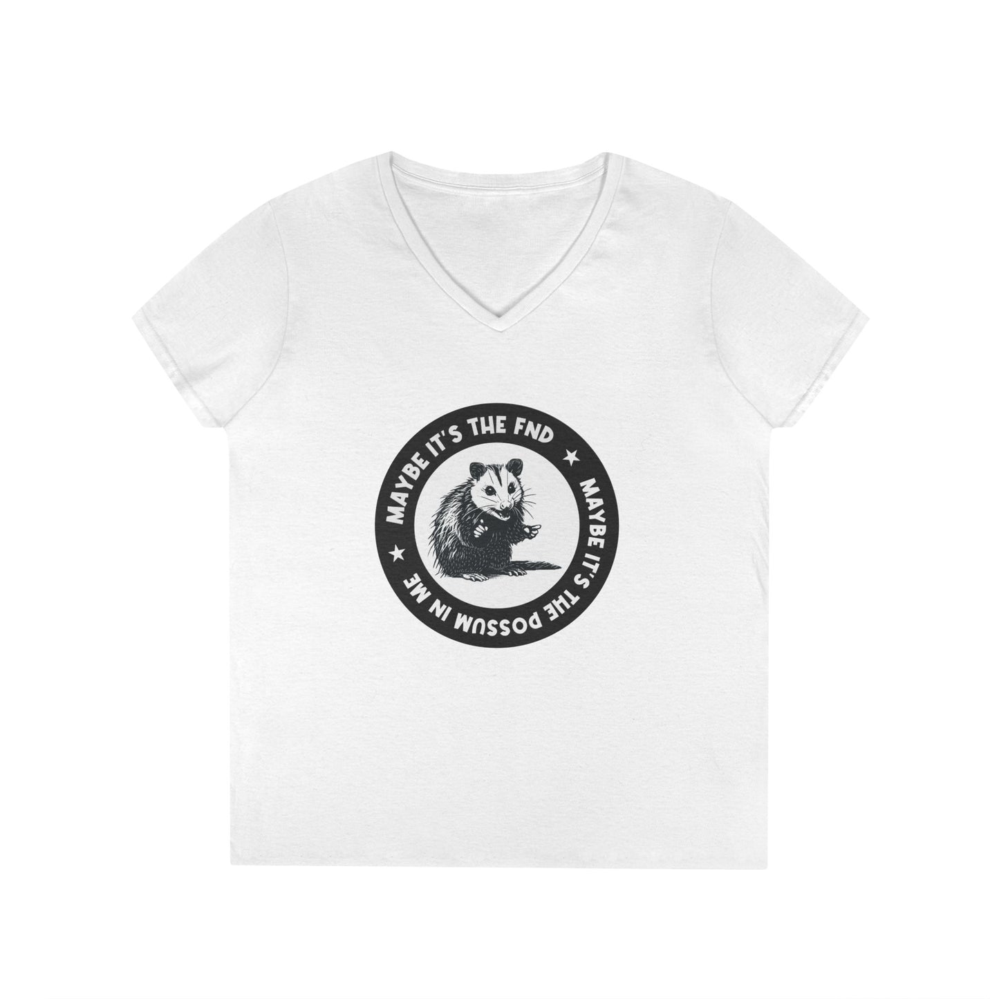 FND Possum V-Neck T-Shirt