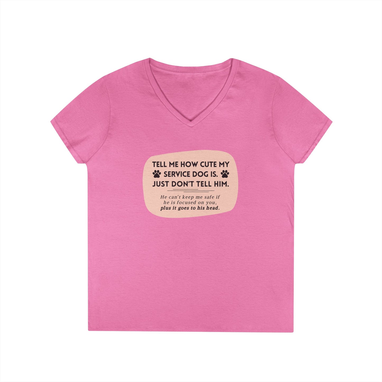 Service Dog V-Neck - Him