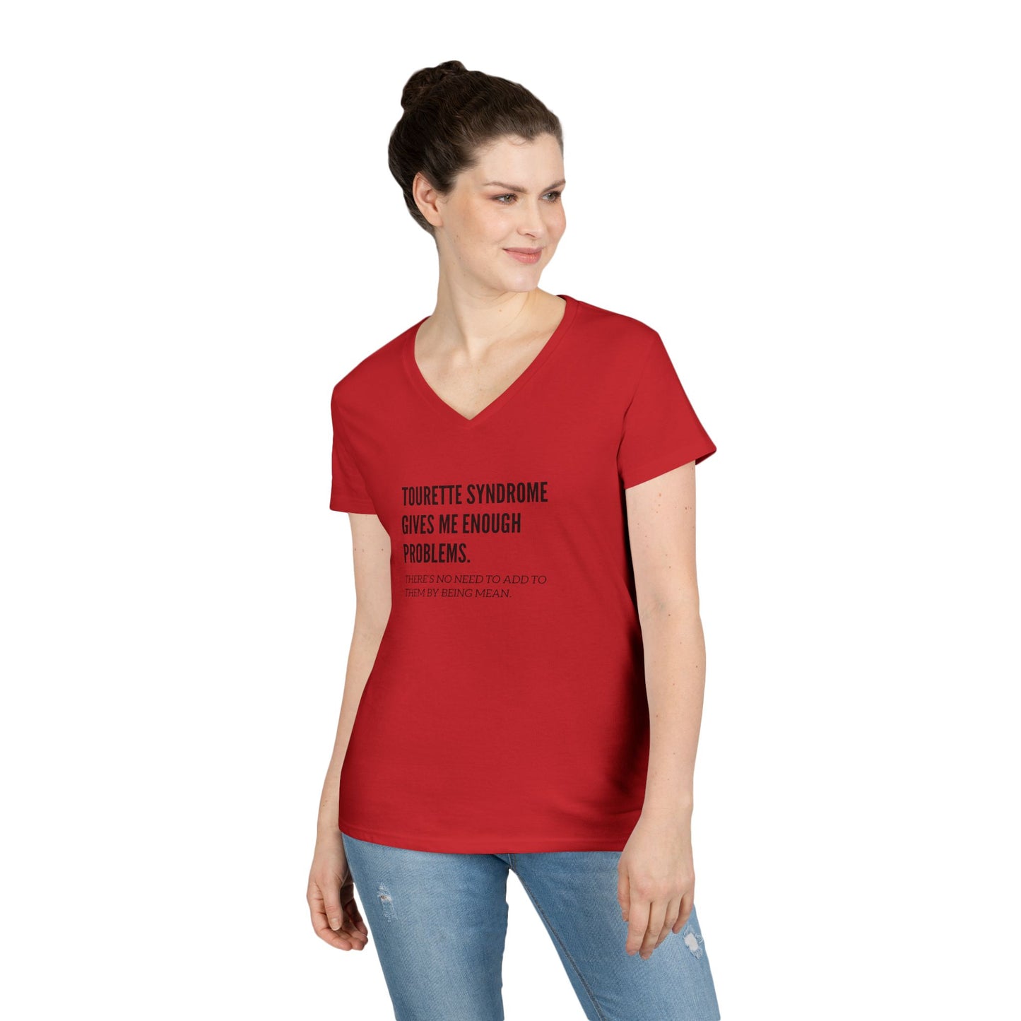 Tourette Problems V-Neck