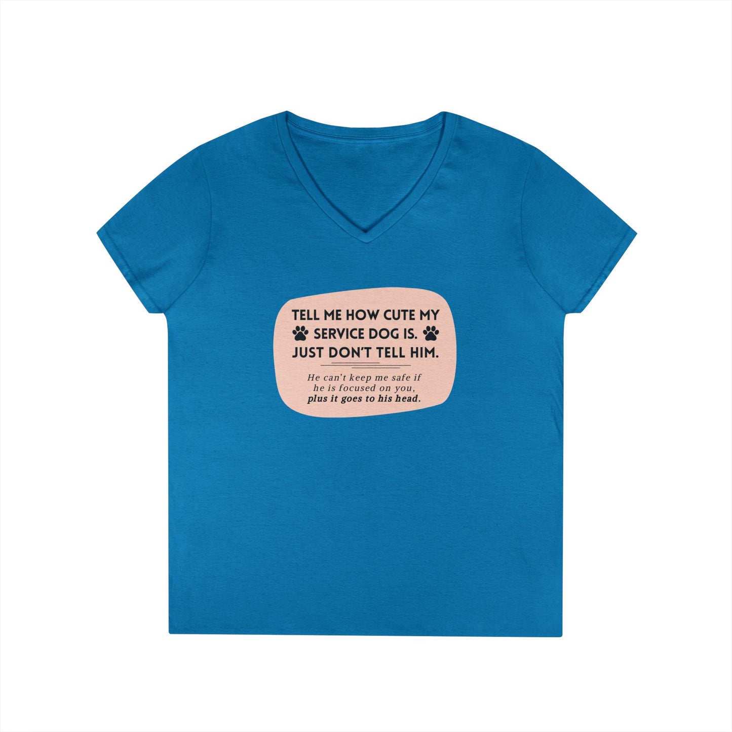 Service Dog V-Neck - Him