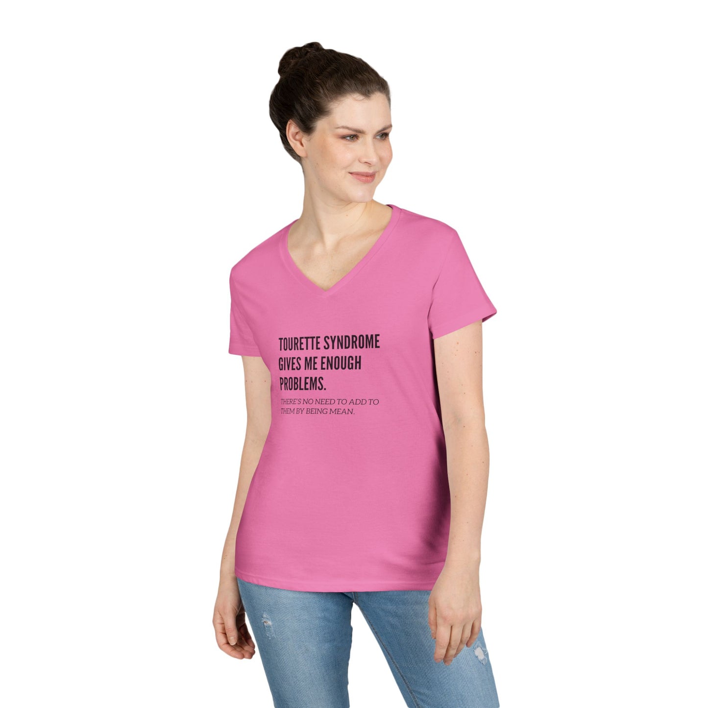 Tourette Problems V-Neck