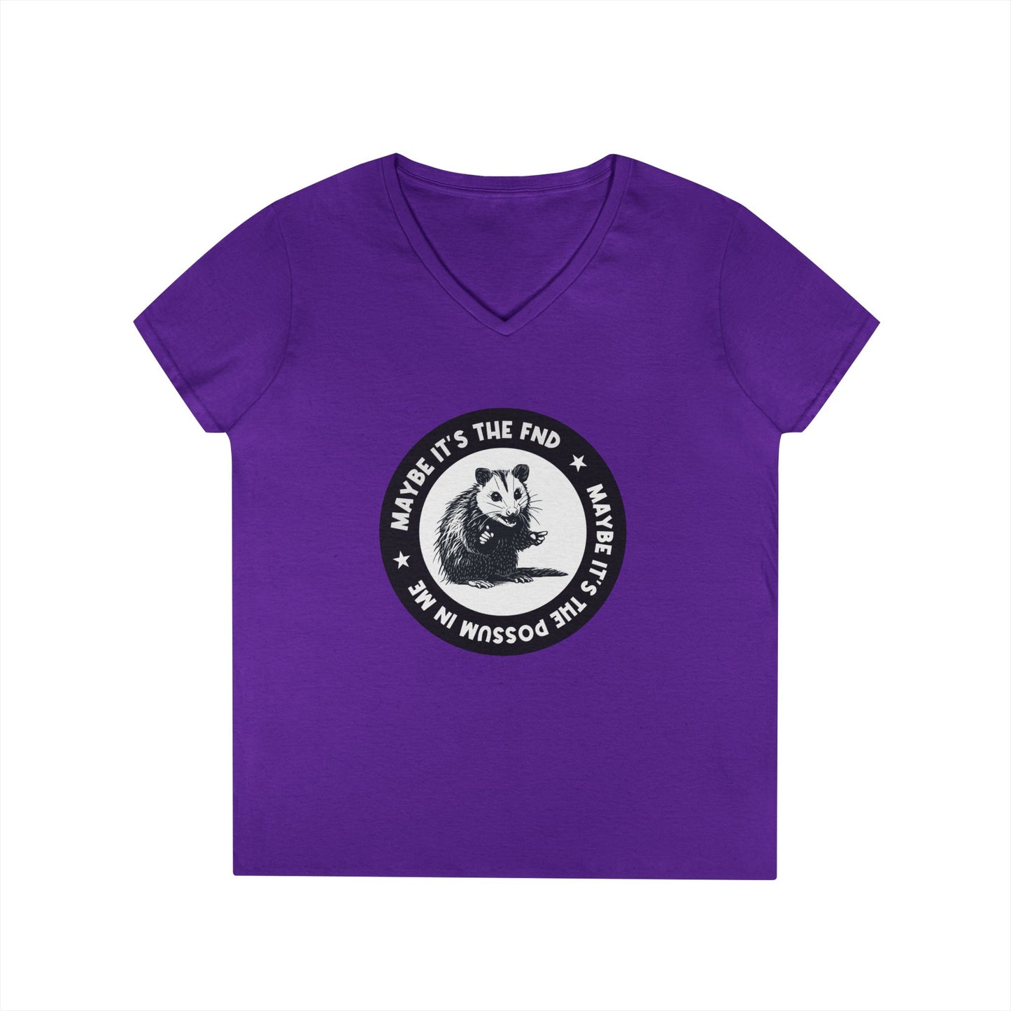 FND Possum V-Neck T-Shirt