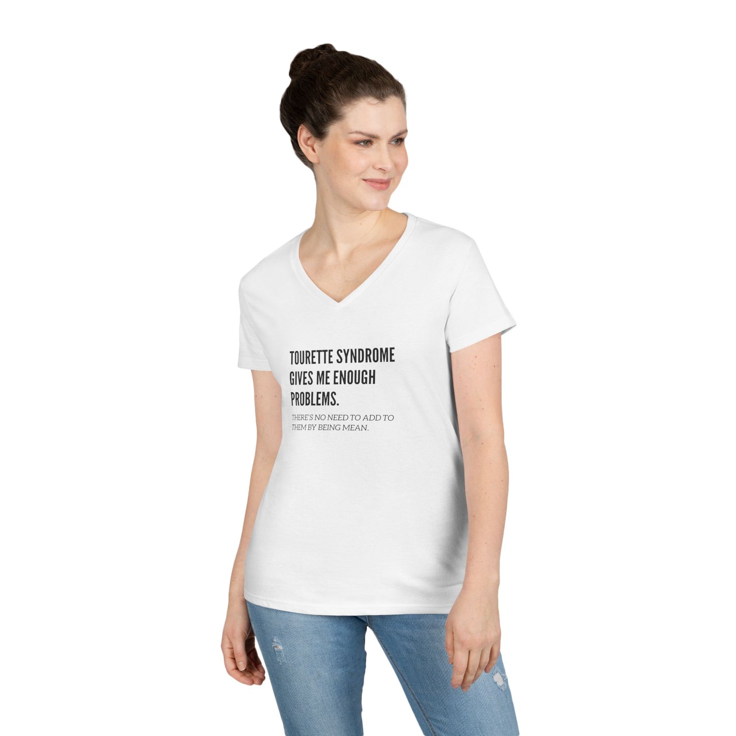 Tourette Problems V-Neck