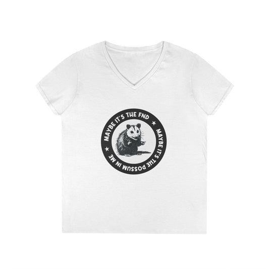 FND Possum V-Neck T-Shirt