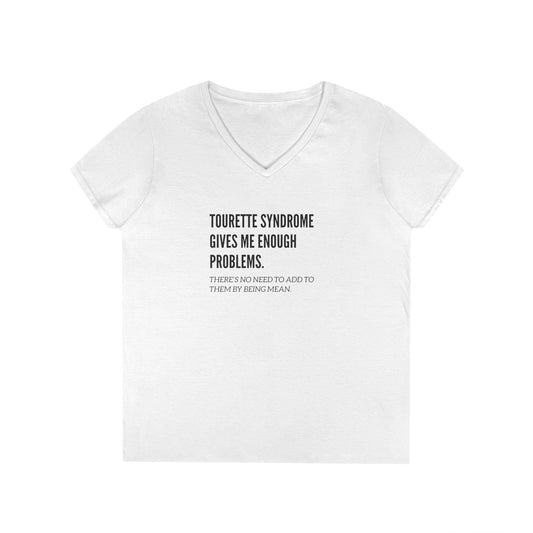 Tourette Problems V-Neck